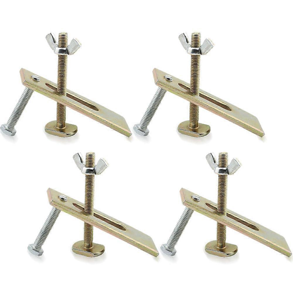 4 Pieces CNC Press Plate Clamps for Engraving Machines, TRail HoldDown Clamps Ref: 4209