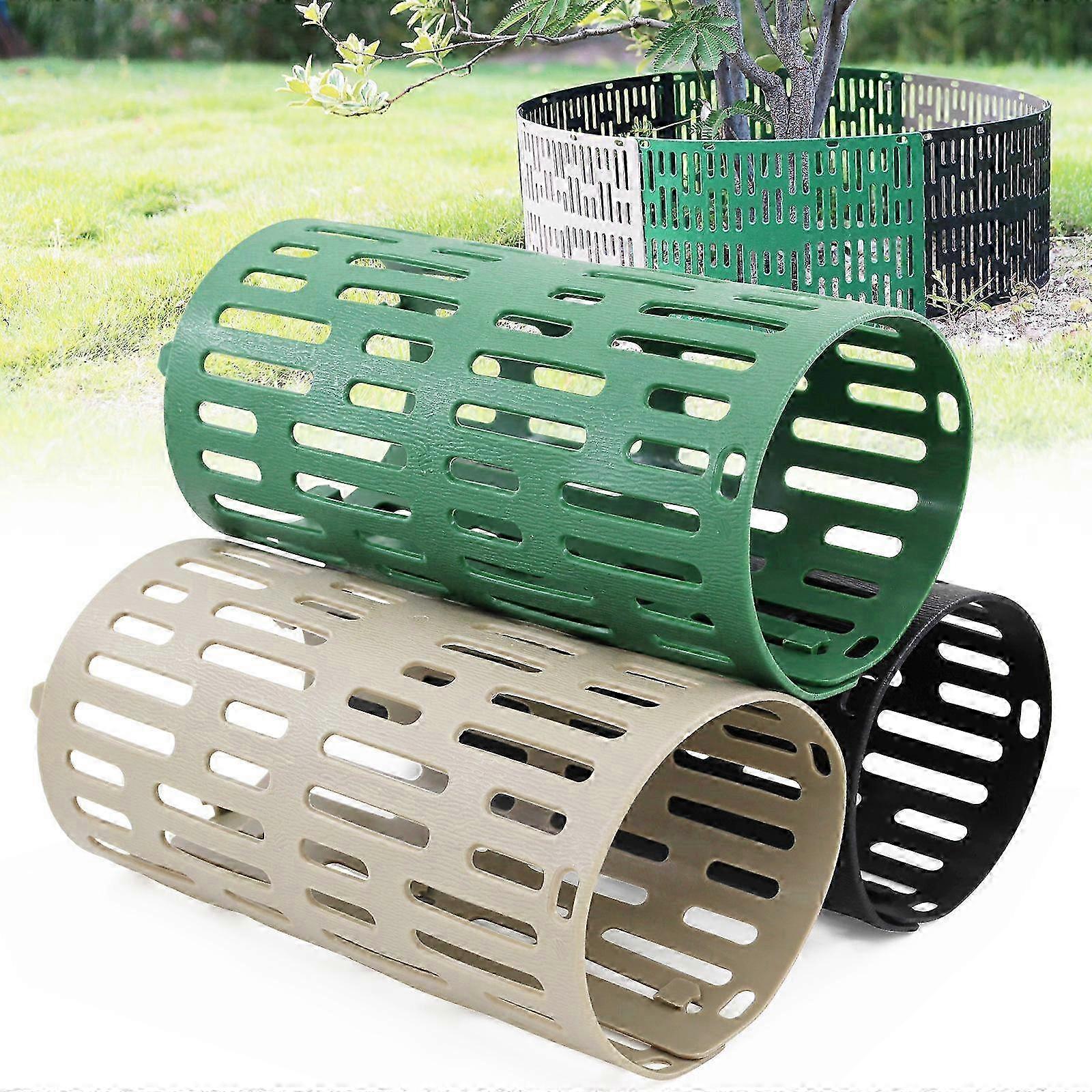 2025 6 Pack Plastic Tree Trunk Protectors Tree Guards