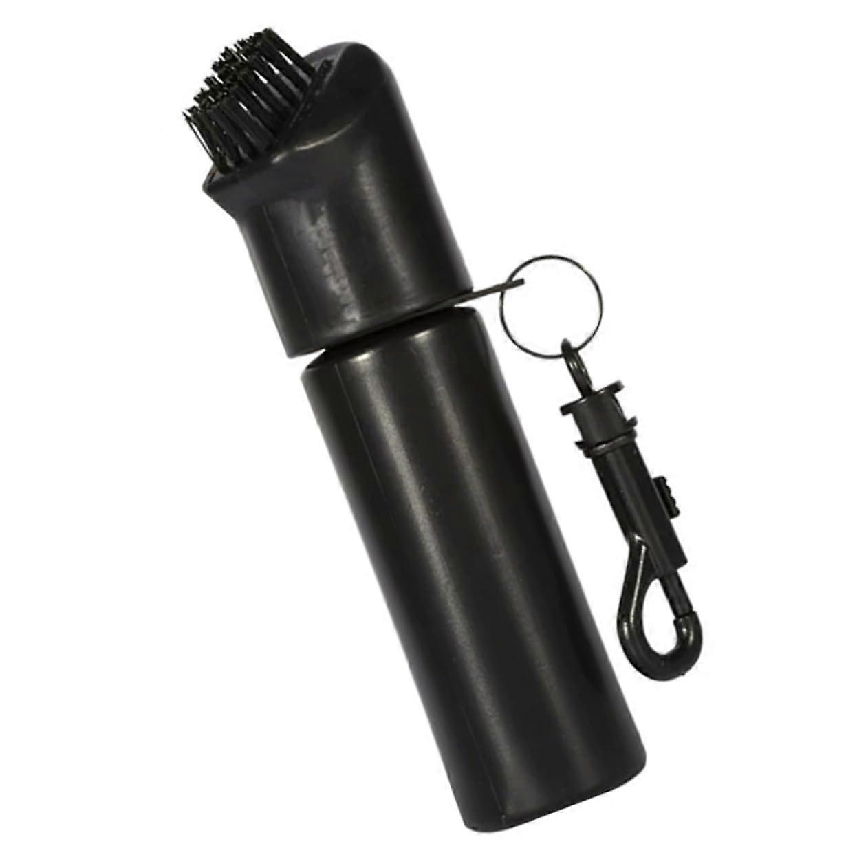 Golf Club Cleaner Portable Brush with Spray Feature for Effective On-Course Cleaning, Water-Filled Design