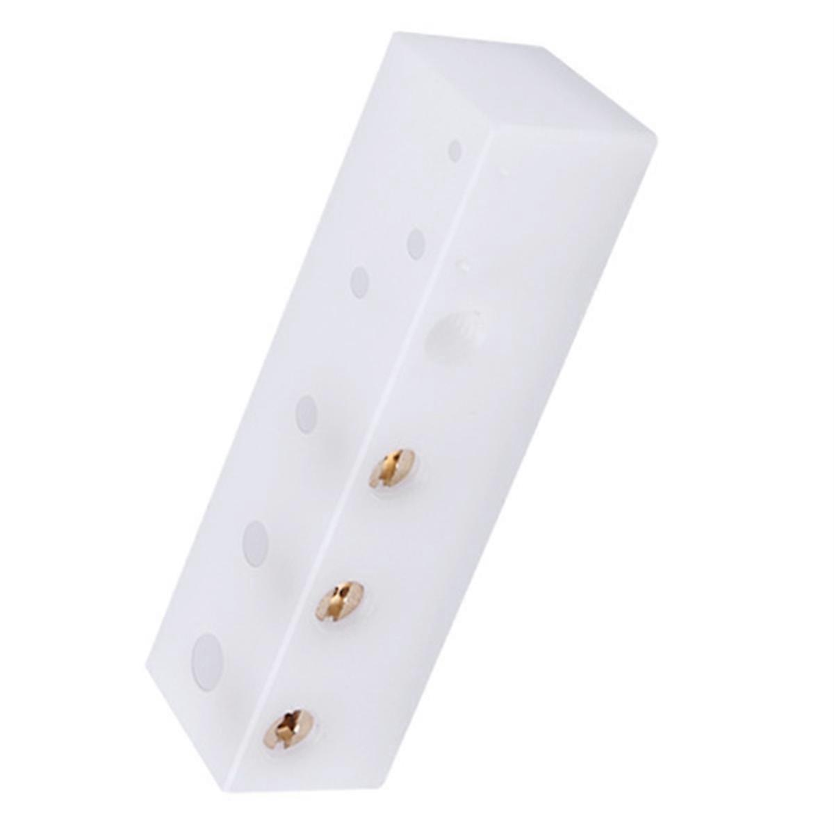 Vertical Round Rod Punching Block - Easy Center Positioning DIY Model Making Tool - Precision Center Punching Block