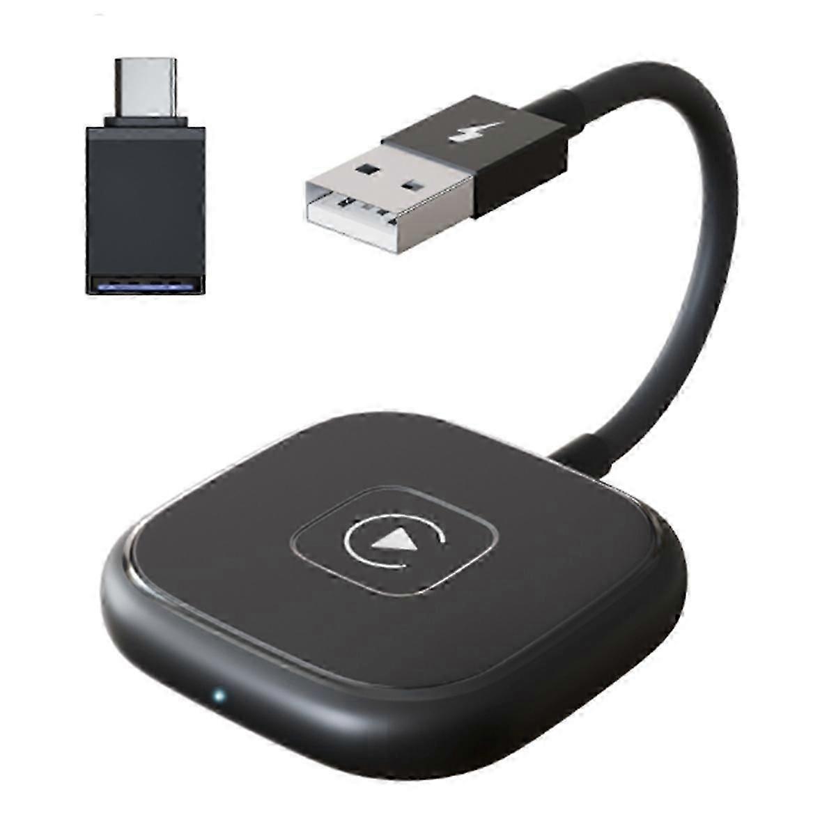 Car Wireless Carplay Box Wired to Wireless Dongle Plug&Play CarPlay Adapter Smart Box