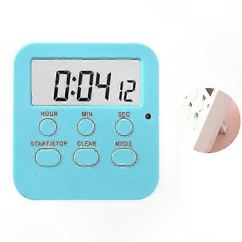 Large Display Countdown Timer with Adjustable Settings and Silent Operation