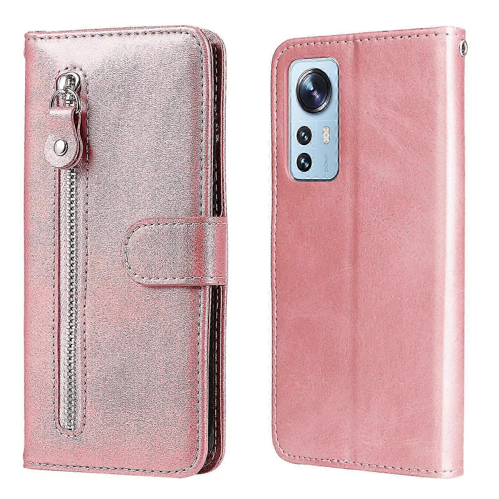 Case for Xiaomi Mi 12 Lite 5G Cover Zipper Pocket Wallet Case Magne...