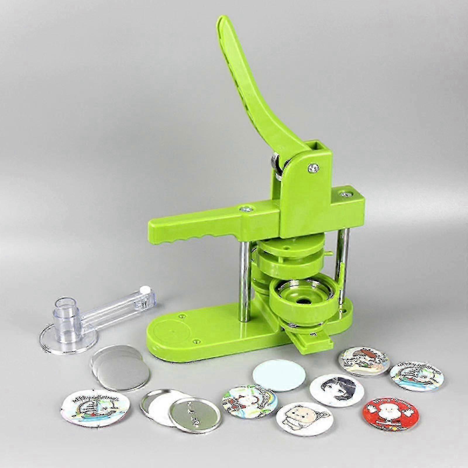 Portable Bouton Maker Machine Badge Poinçon Presse Moule Fabrication Pinback 58mm (WS)