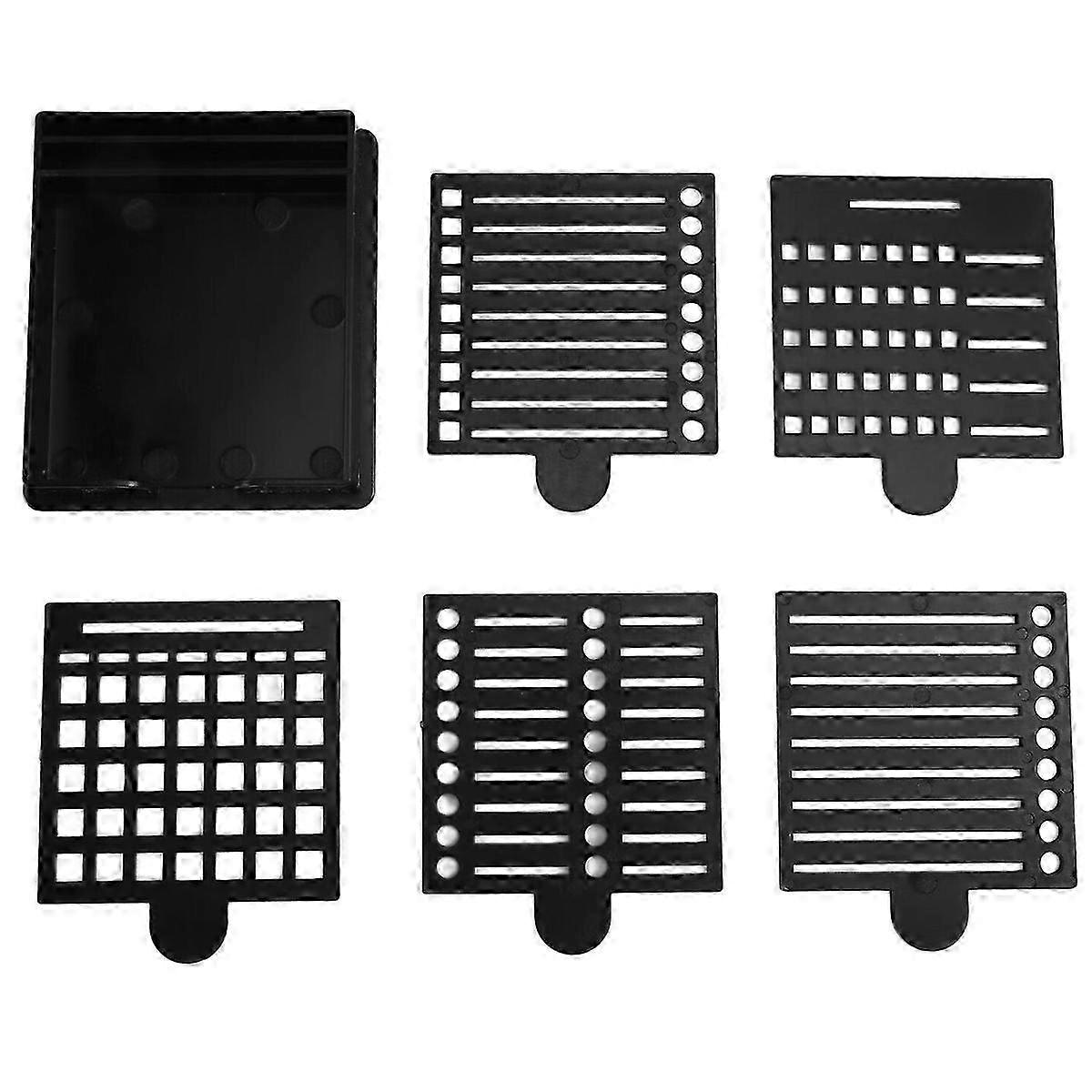 Postit Dispenser with Sticky Note Stencil