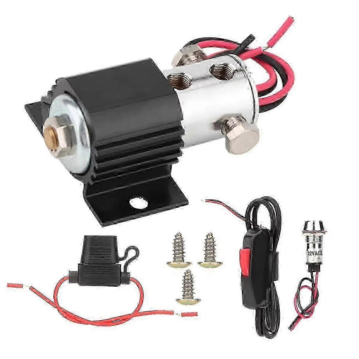 12-16v And Roll Brake Solenoid Kit With 1000 Psi Brake Line Holder