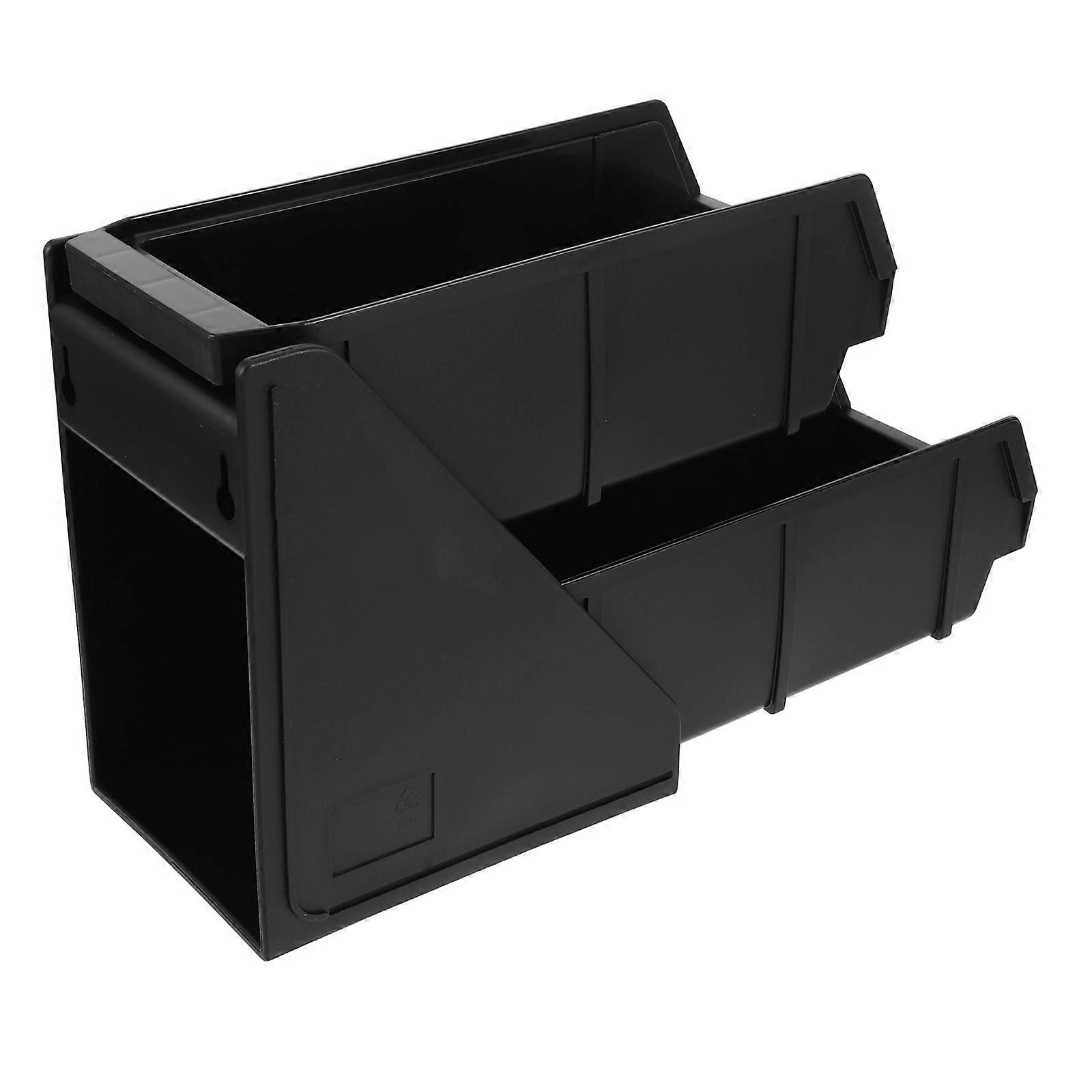 Countertop Organization Bin Plastic Container Stir Stick Storage Home Organization 1Pack