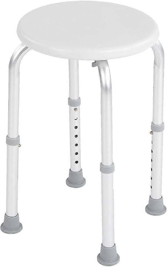 Rectangular Shower Stool For Elderly And Adults Non-Slip Adjustable Bath Seat Disabled Bathroom Stool