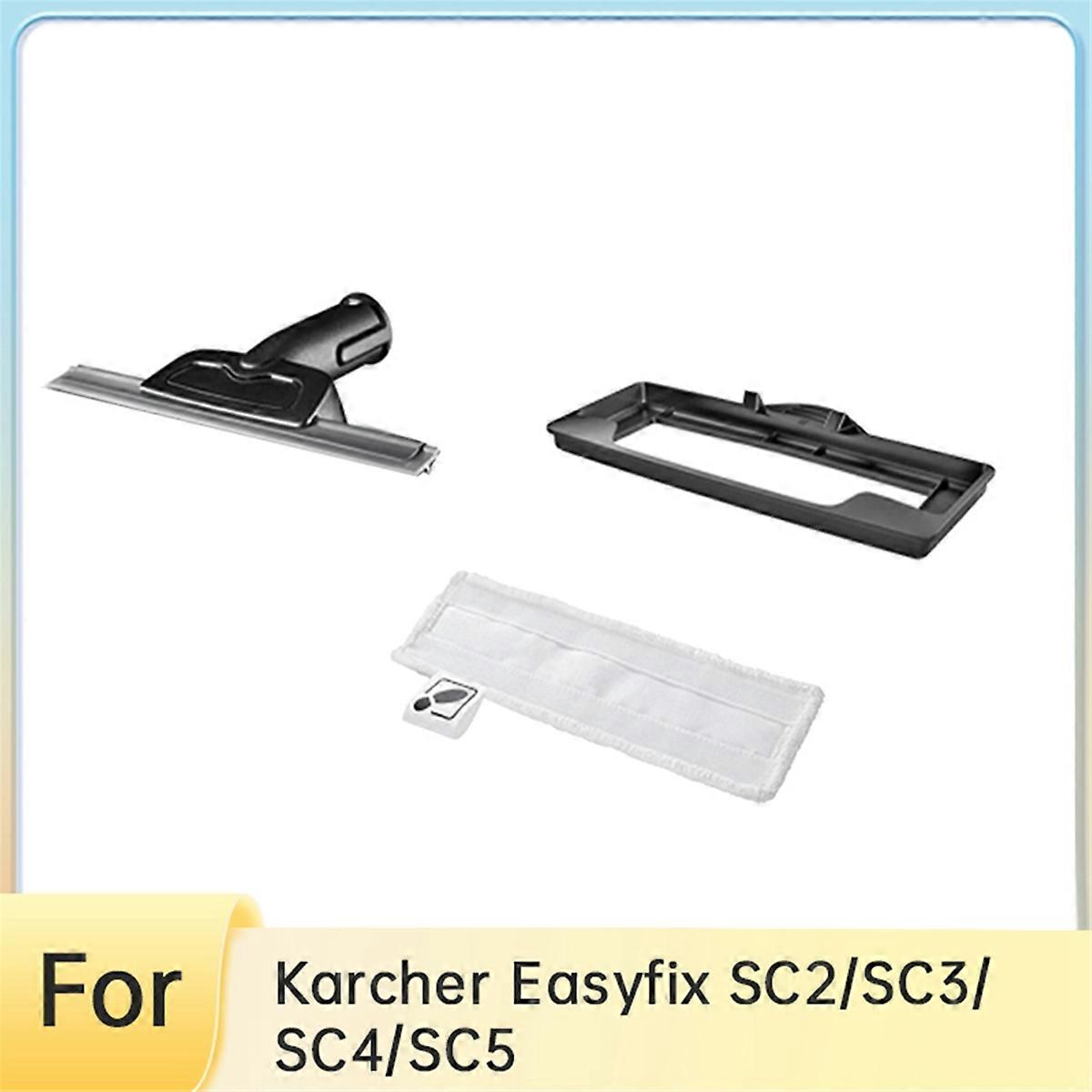 Glass Scraper and Carpet Frame Rag Steam Accessory Attachment