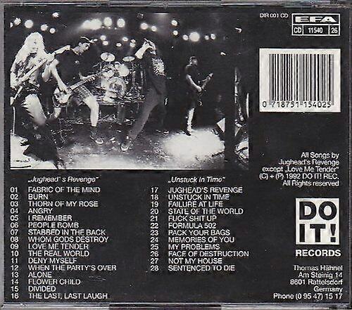 Jugheads Rache CD