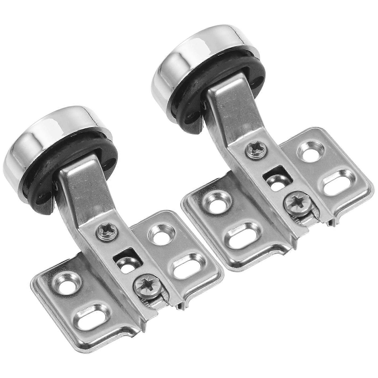Cabinet Door Damper Hinge for Kitchen Supply 8Pcs Frameless Soft Close Hinges