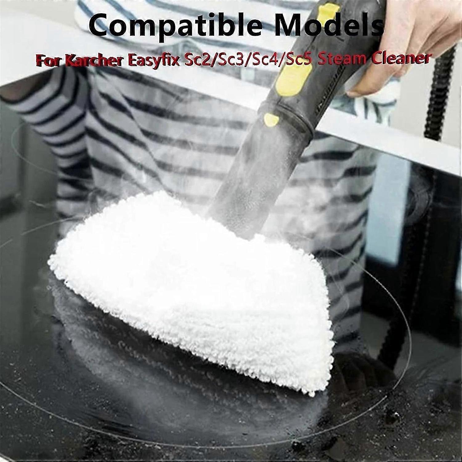 Microfiber Cleaning Mop Pads Accessories Kit for Easyfix SC2 SC3 SC4 SC5 Steam Cleaner Replacement P