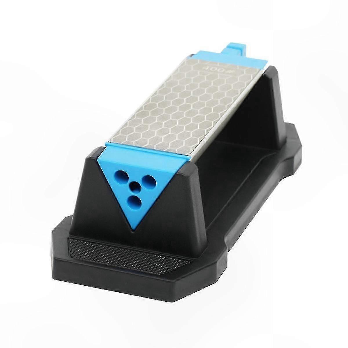 3-Sided Diamond Whetstone 400/1000/2000 Grit Ceramic Sharpening Tool for Knives and Blades