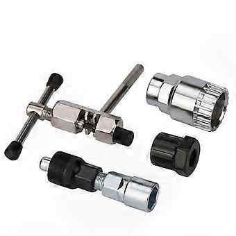 Bicycle Repair Tool Kit: Chain Tool, Crank Puller, Bottom Bracket & Wheel Remover for Maintenance