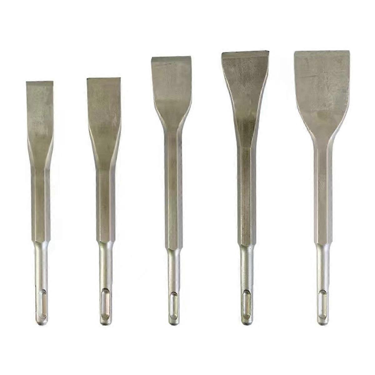5PCS Hammer Pick Scraping Chisel Set Round Handle
