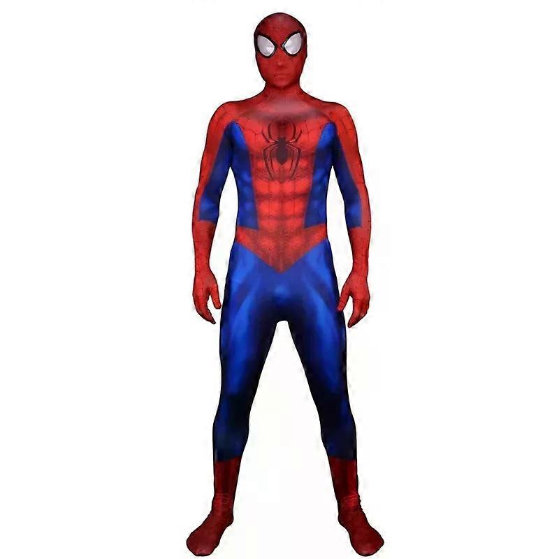 Spider-Man Adult Costume Bodysuit Superhero Spandex Full Body Suit for Cosplay Halloween
