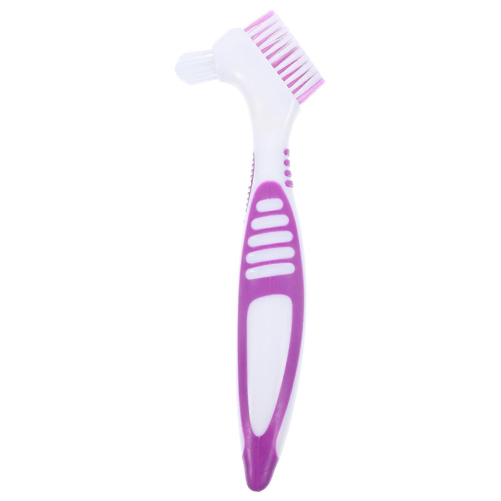 Turtle Shell Cleaning Brush for Cleaning 2Pcs Double-Headed Plastic Brush