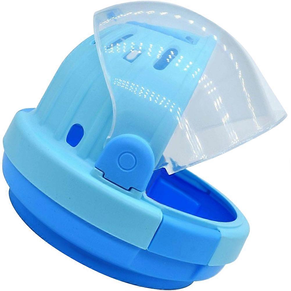 Pet Parrot Carrying Cage for Travel Use 2Pcs Blue Handheld Carrier