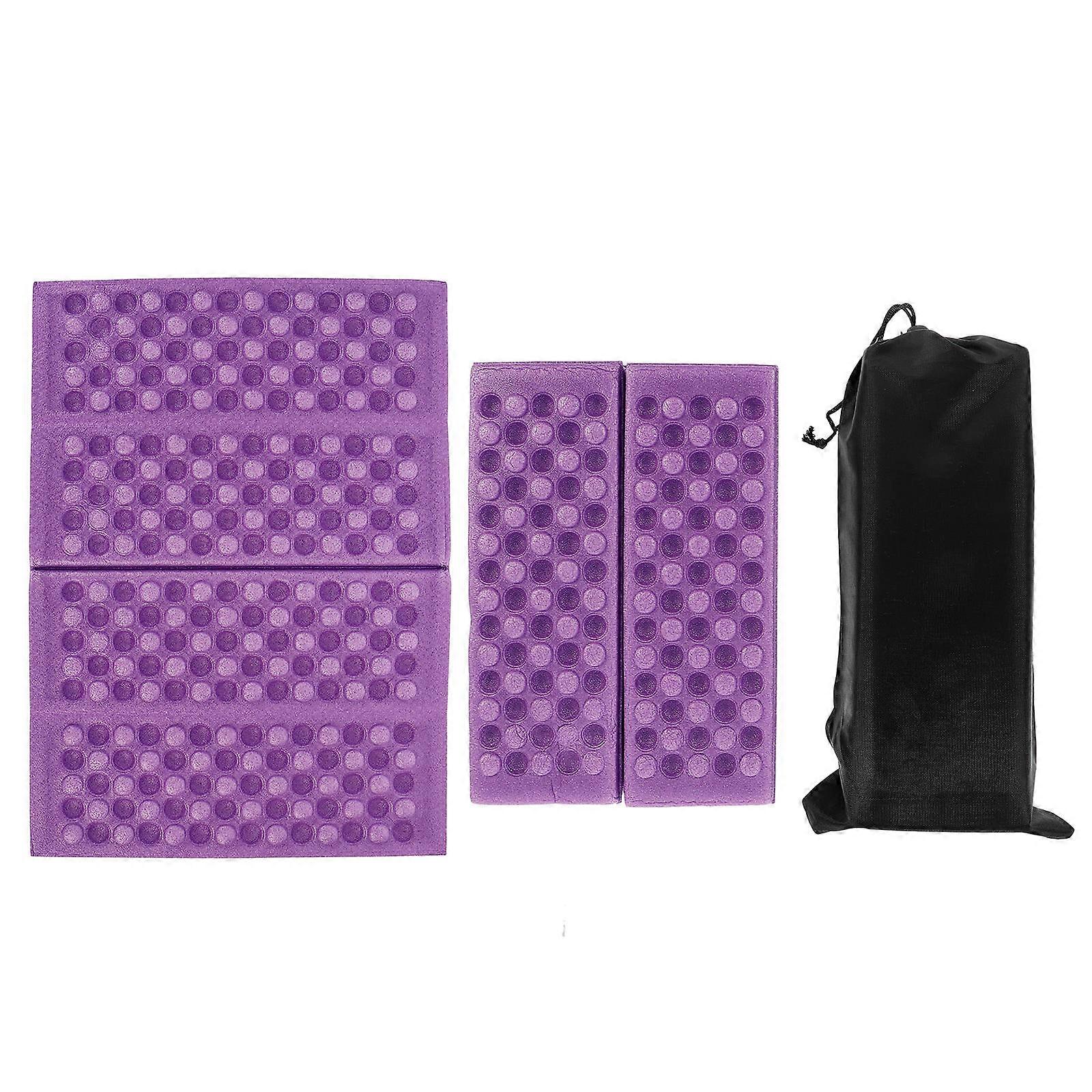 Rectangular Outdoor Cushion Mat With Bright Color Suitable For Camping Yoga 4Pcs