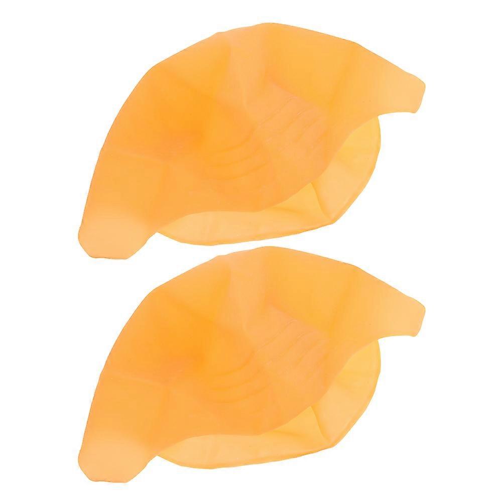 8 Pcs Bald Cap Latex Bald Wigs For Adults Kids Costume Transformation Halloween Occasion Khaki Color Realistic Appearance