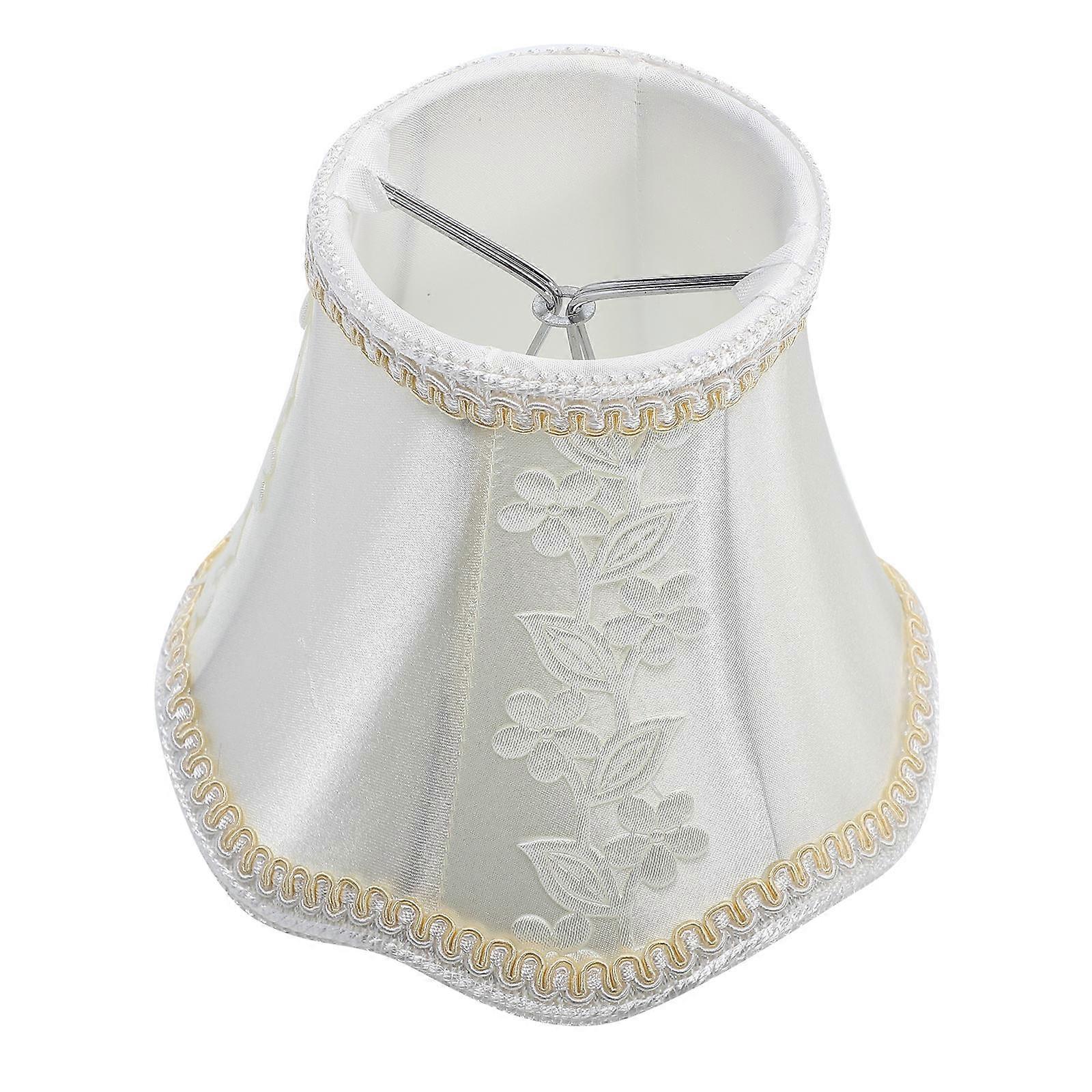 Creative Cloth Art Lamp Shade 4 Pcs Simple Design Dust Protection Ideal For Home Decoration