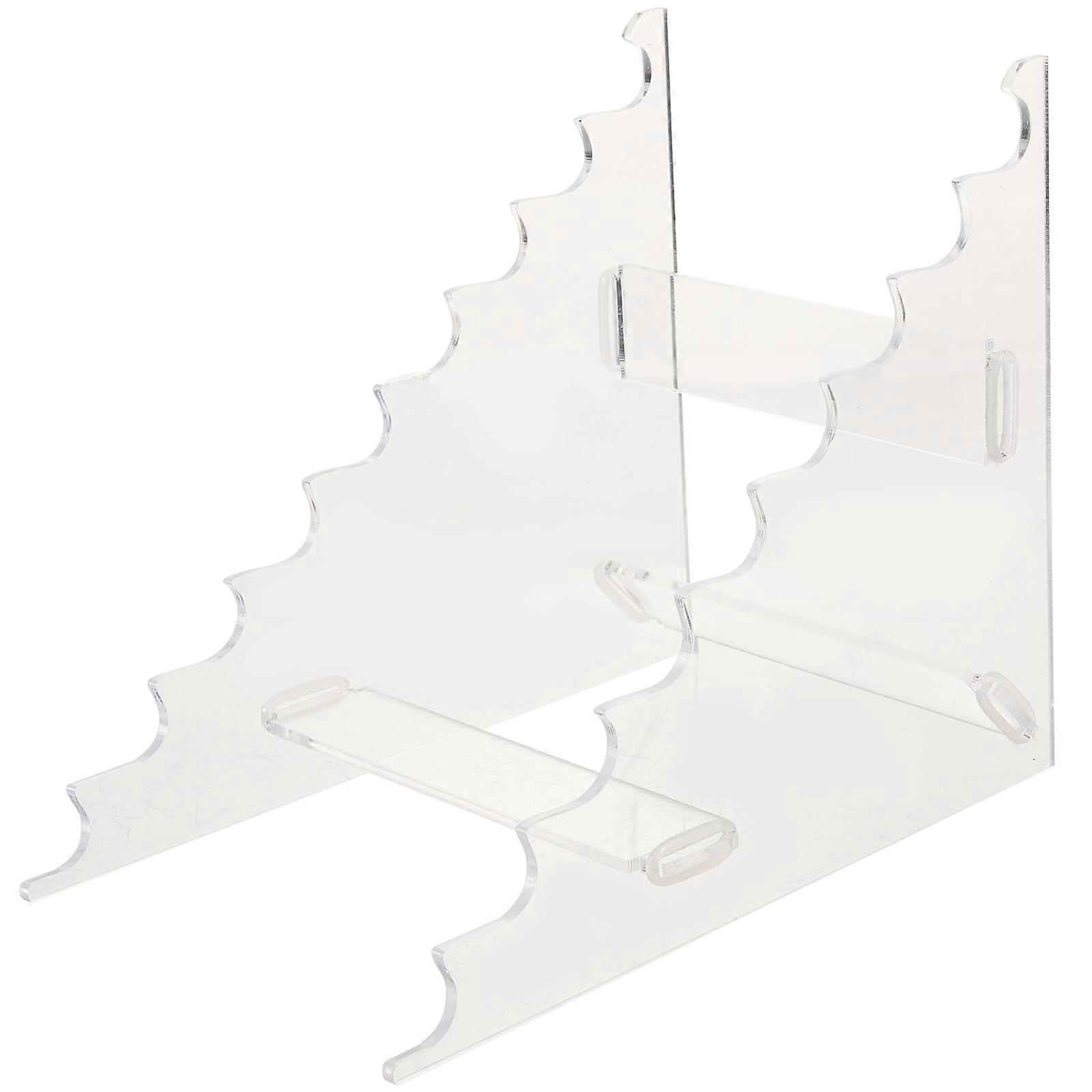 Acrylic Pen Holder Desktop Stand for Practical Pen Management 2Pcs Set