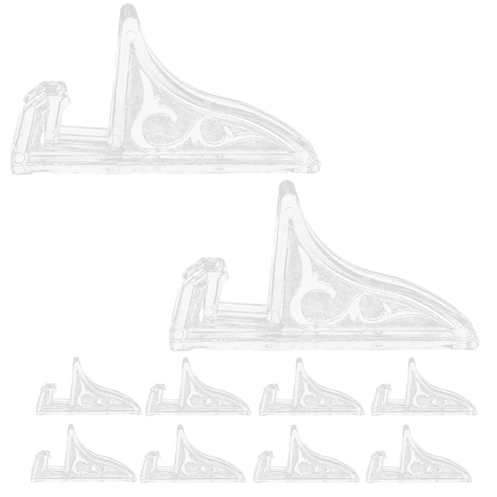 Certificate Display Plastic Stand for Photo Frame with 40Pcs Base
