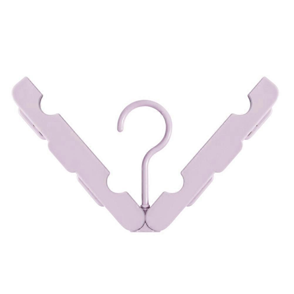 Adjustable Clothes Hanger for Laundry Organization Folding Travel Hanger