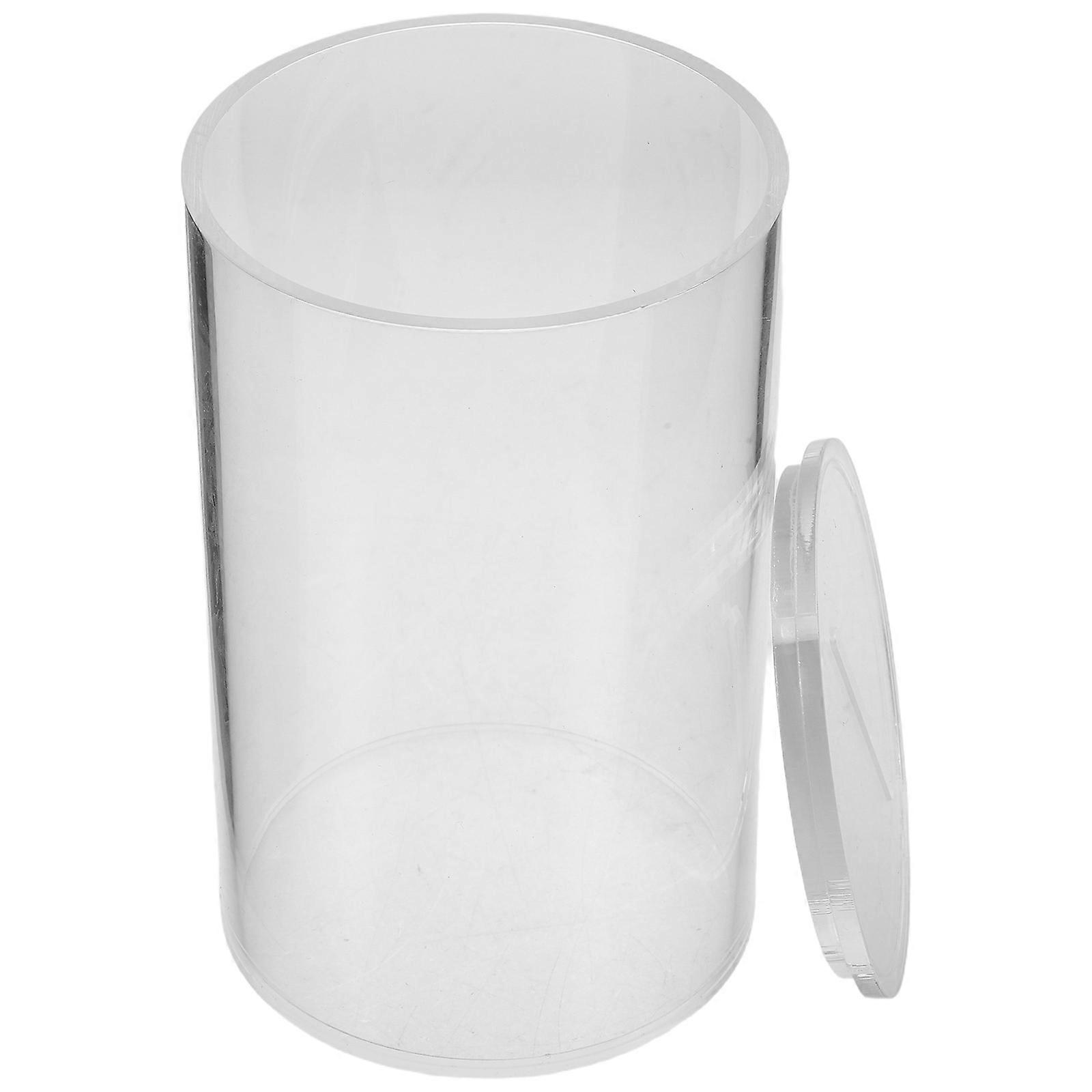 Clear Acrylic Money Box for Storage 4Pcs Transparent Tip Jar Set