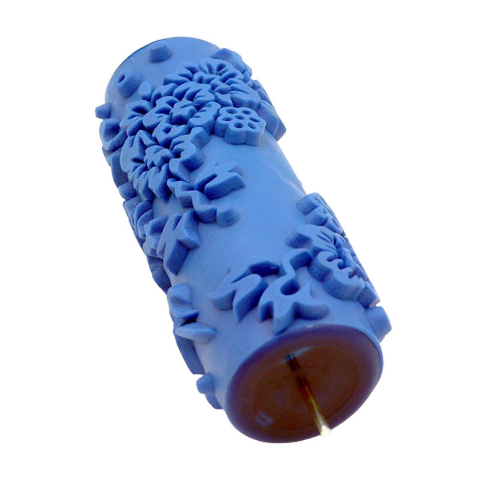 Patterned Paint Roller Decorative Household Rubber Roller for Cabinets