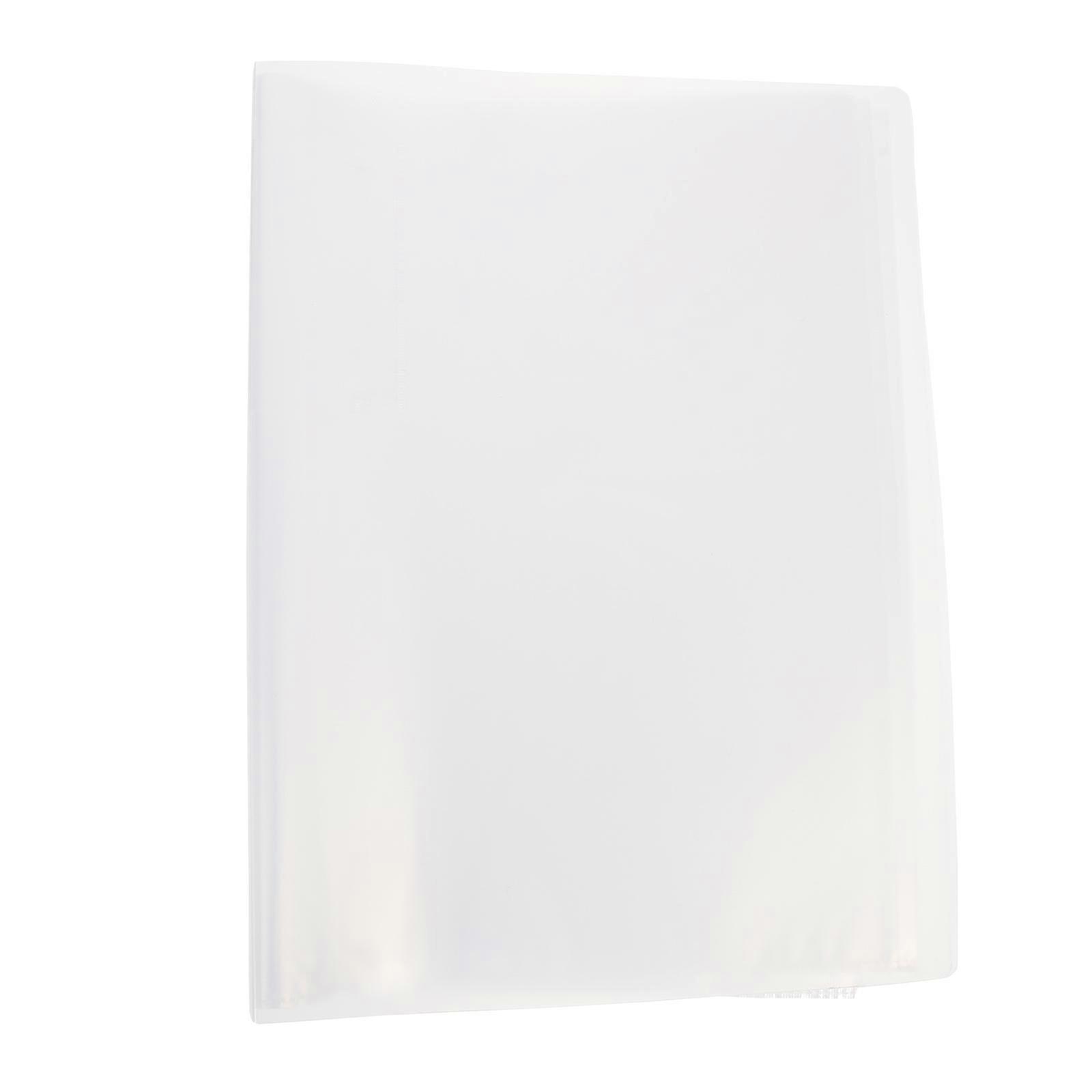 A4 Paper Folder Transparent File Folder for Documents Organizer 4Pcs
