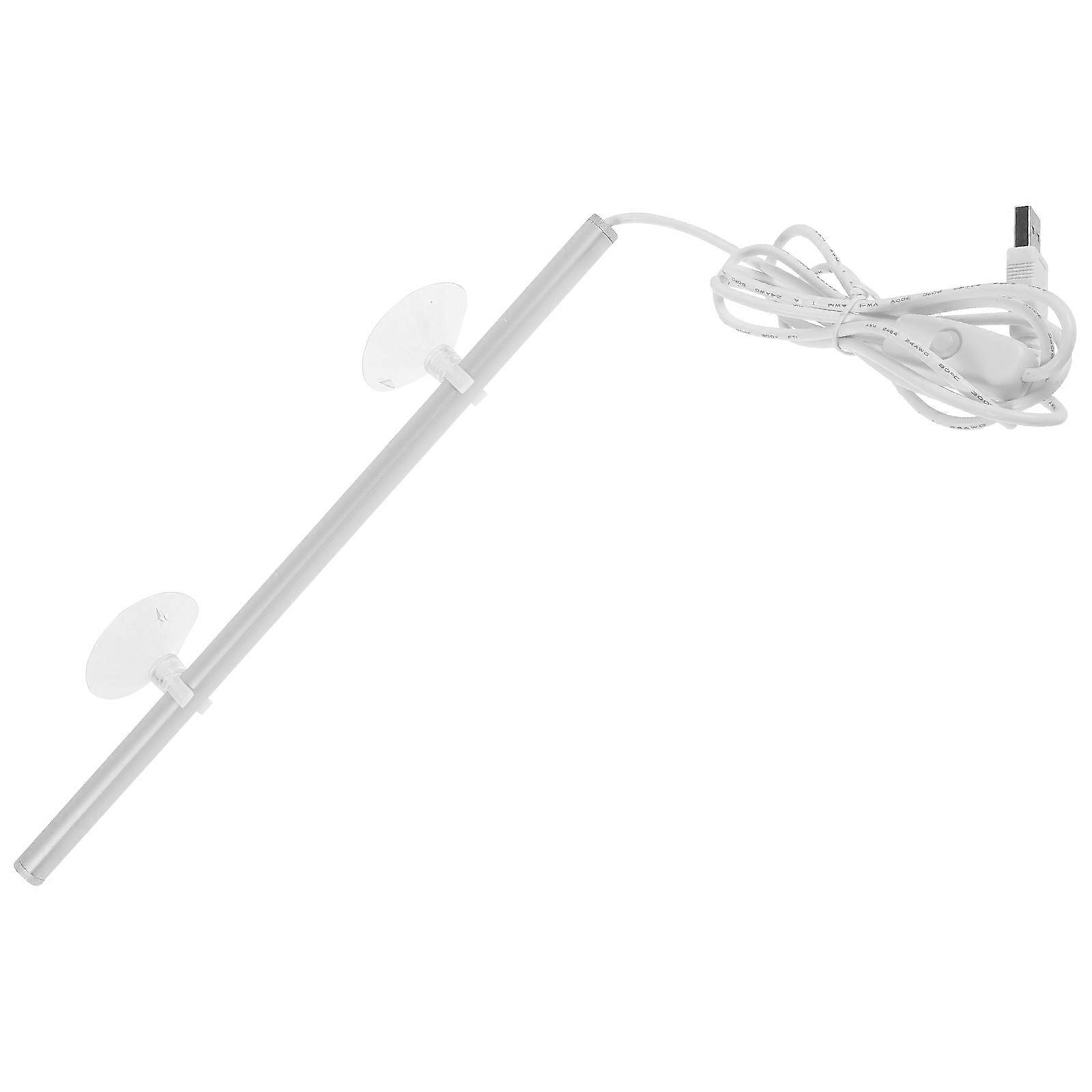 Decorative Flame Lamp Electronic LED Lamp for Home Use 2Pcs White