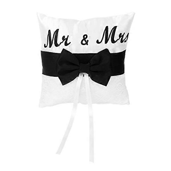 Satin Ring Pillow Wedding Bow for Ceremony in