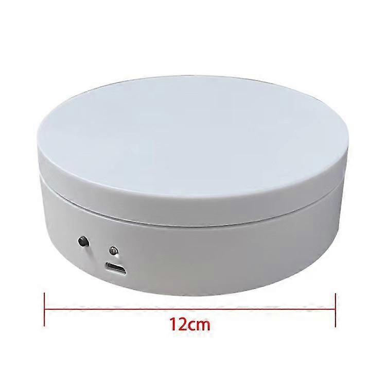 360 Degree Electric Rotating Display Stand USB Powered Silent Motor 3KG Load for Product Photography Video Shooting
