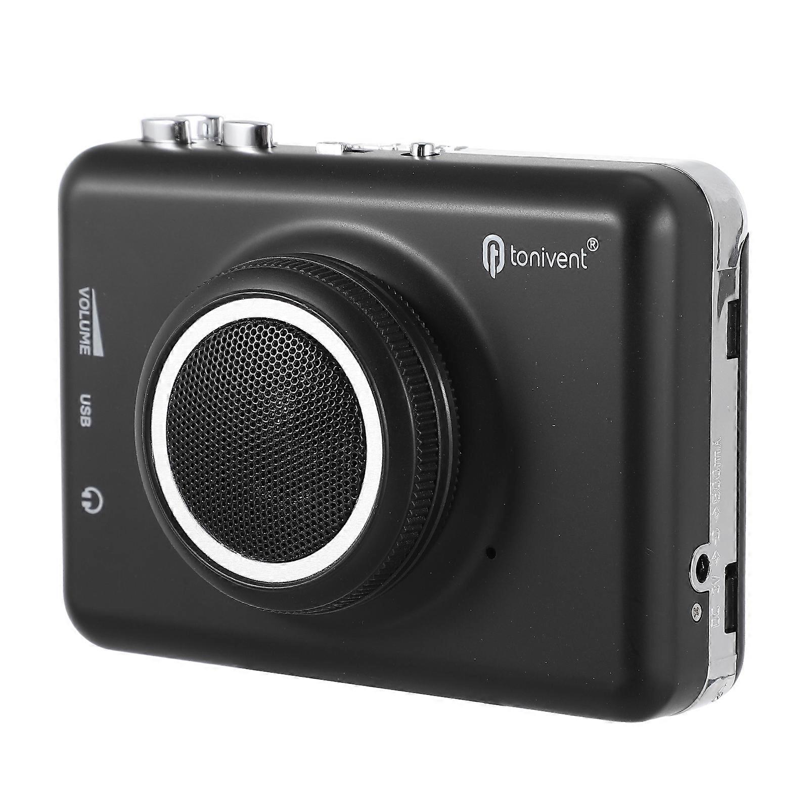 USB Cassette Tape to Mp3 Converter with Speaker for Home 2Pcs Pack