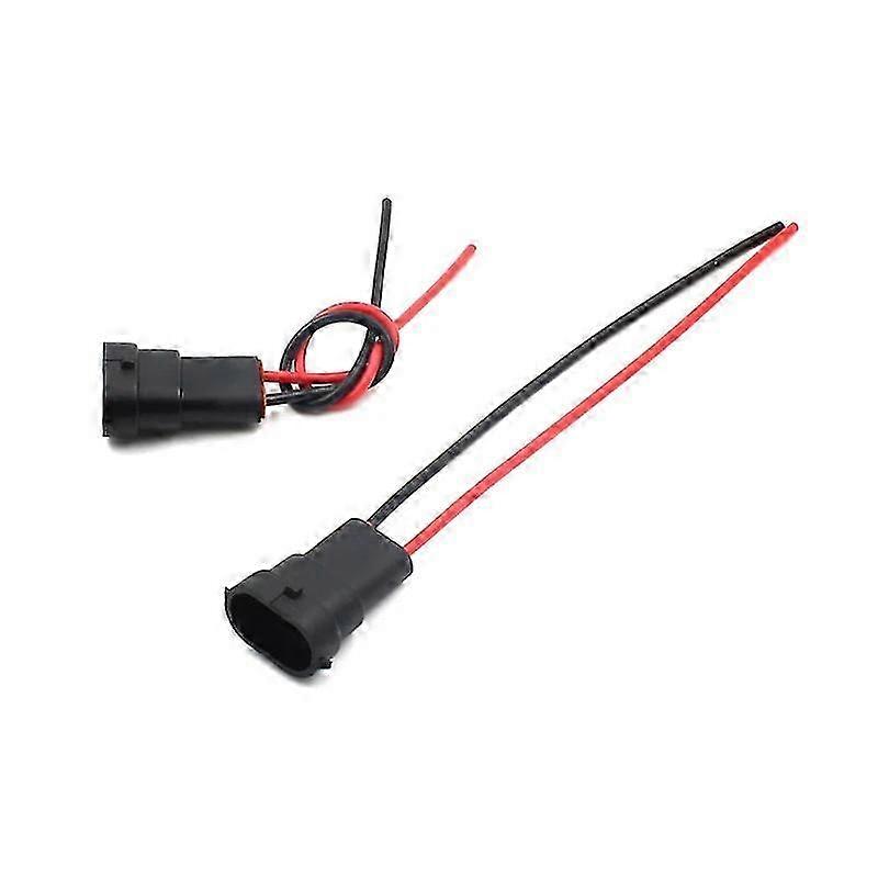 10x H8 H9 H11 880 881 Wiring Harness Socket Wire Connector Cable Plug Adapter for Car HID LED Foglight Head Light Lamp Bulb 26s