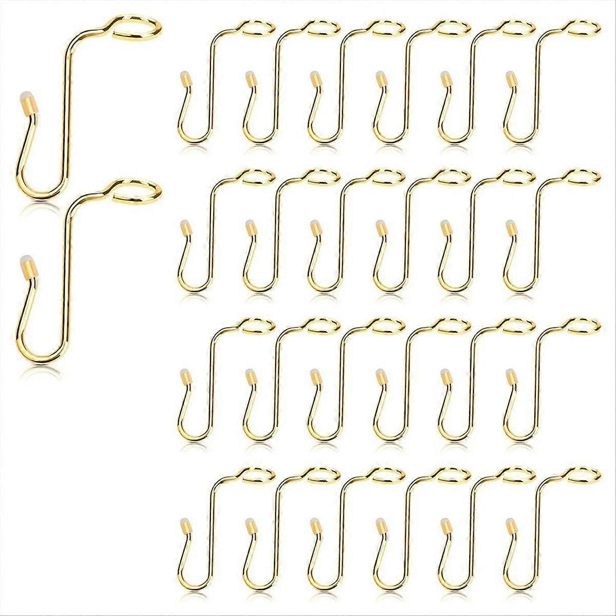50PCS Hanger Connector Hooks Hanger Extender Hooks gold