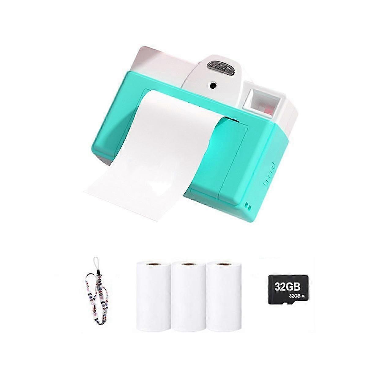 Children Camera Instant Print Kids Digital Thermal Print Camera Instant Photo Printing Camera Toys G