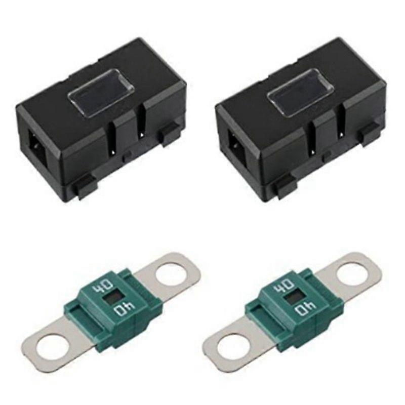 2 X ANS-H Car Fuse Holder 40A