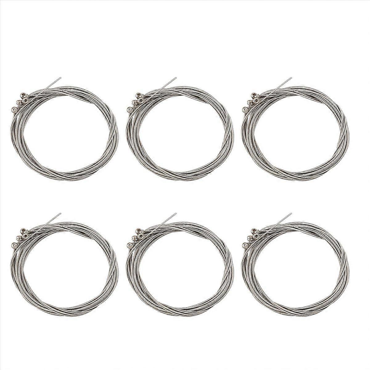 Set of 4 Steel Strings for 4 String Bass Guitar