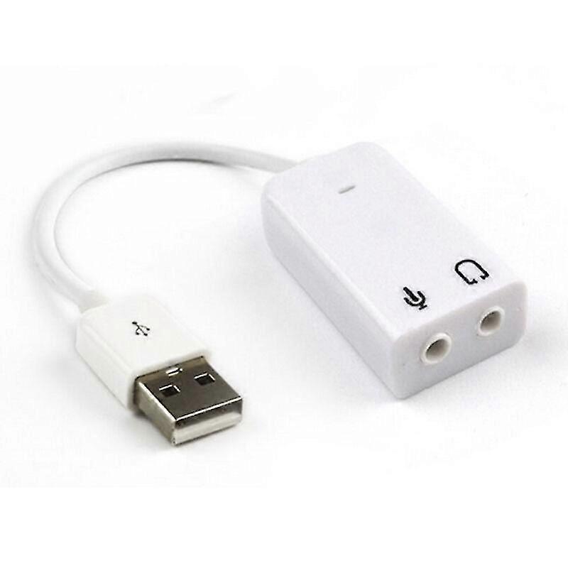 New Practical Pc Desktop Usb 2.0 3d Virtual 7.1 Channel Audio Sound Card Adapter