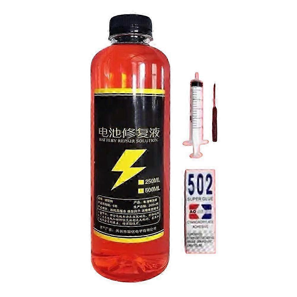 500ml Battery Repair Fluid Vehicle Battery Renewal Solution Restore Liquid