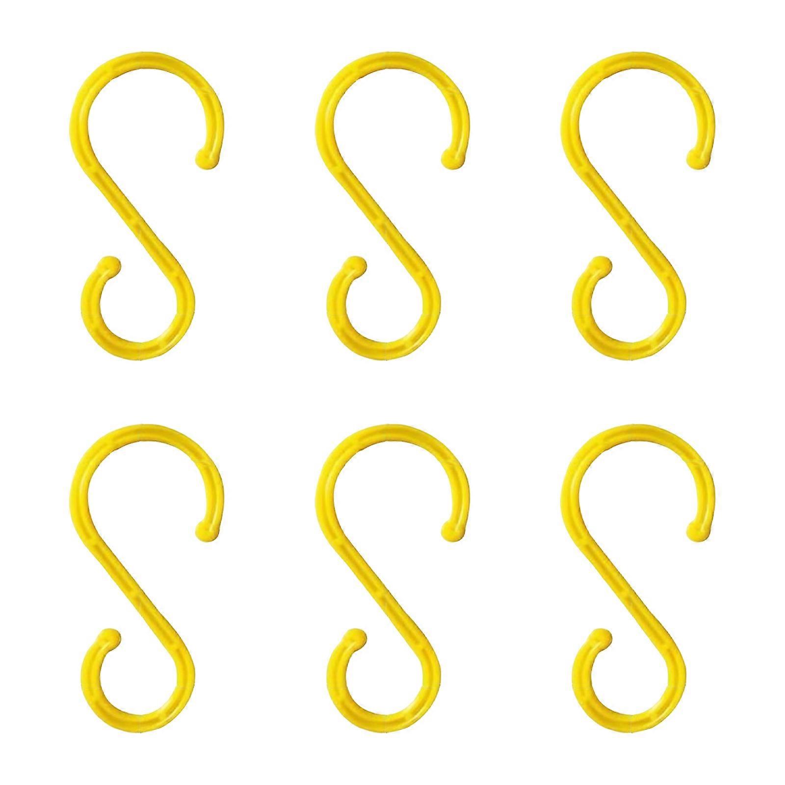 6pcs ABS Cable Management Hooks With Tool Easy Installation Wear Resistant Clip set for Electrical Device Organization Multicolor