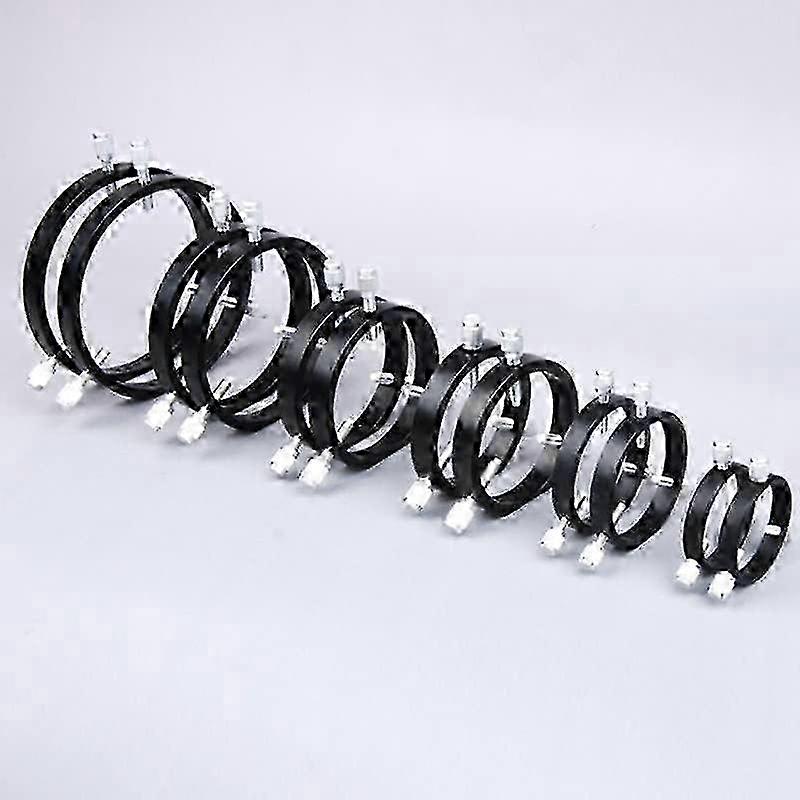 Improved 6-Point Guide Scope Rings for Astronomical Telescope Accessories - Multiple Sizes Available