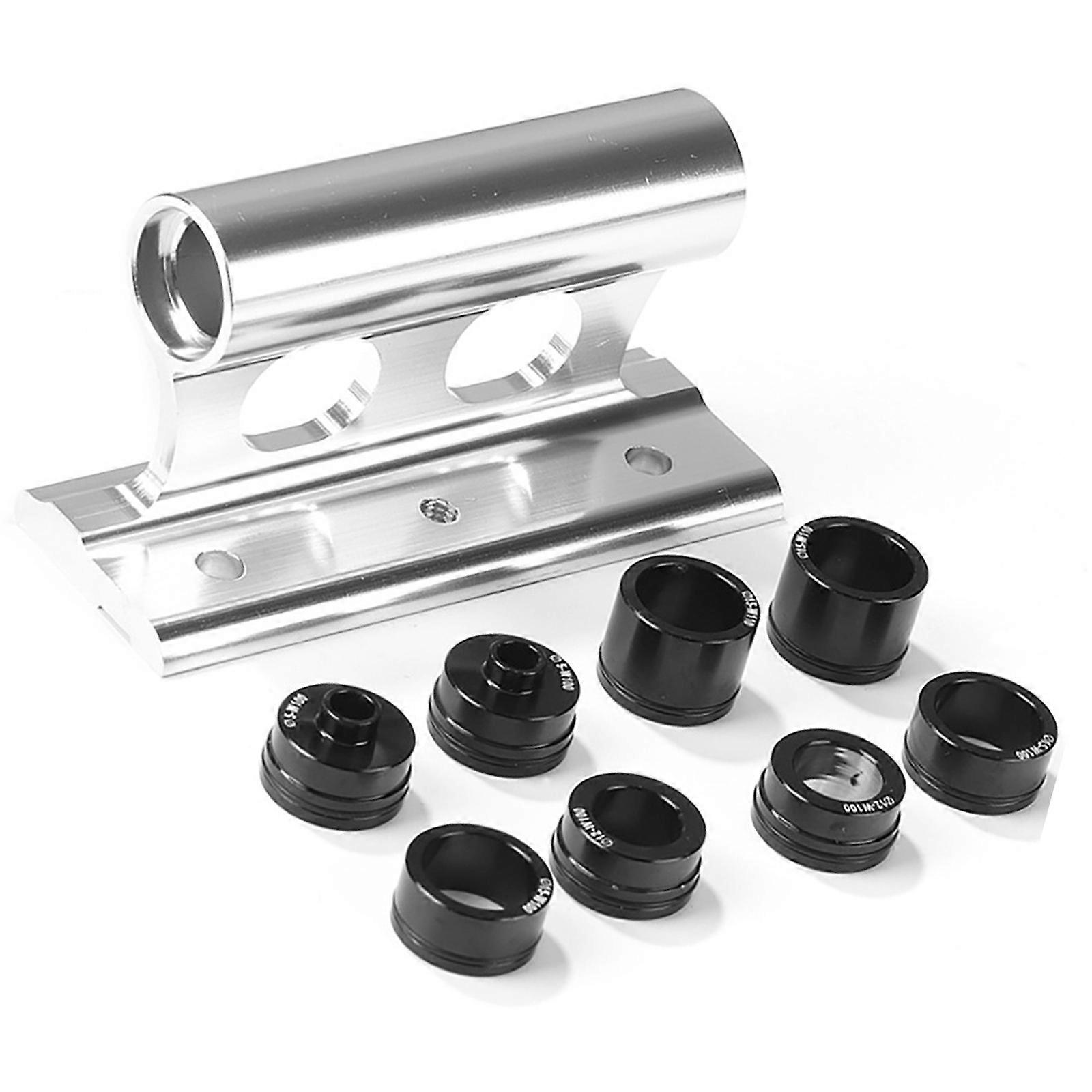 Quickly Release Axles Carriers Front Fork Block Car Roof Rack Carriers for Various Bike Models  silver