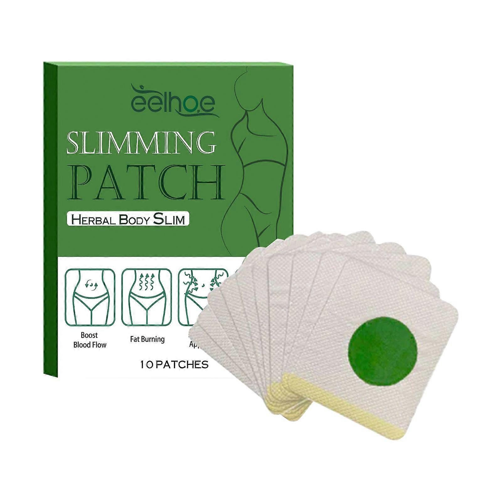 Herbal Slimming Patches Contain Ginger Root Extract