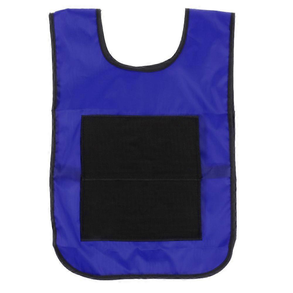 sticky ball catching game pinny fabric for toddlers expanded version blue