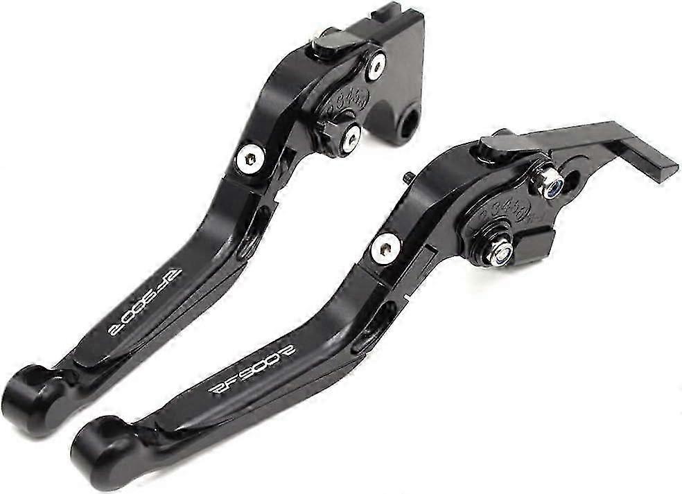 Motorcycle Adjustable Folding Extendable Brake Clutch Lever For Suzuki Rf900r 1994-1997 (titanium,rf900r 1994-1997)