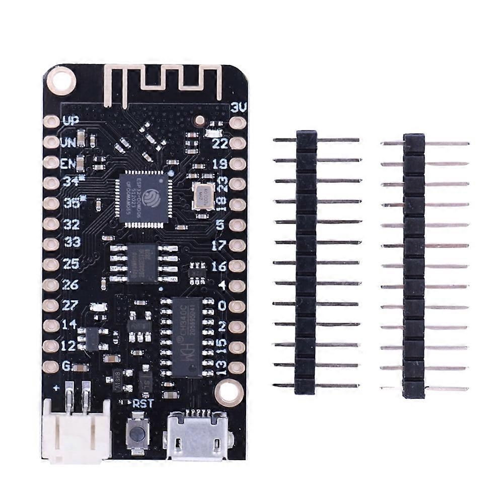 jixopn MicroPython ESP32 WiFi Bluetooth-Compatible Development Board Lite V1.0.0, 4MB Flash, Micro/Type-C, Antenna, REV1