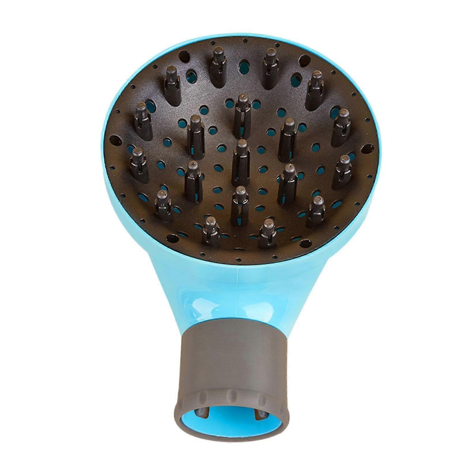 Hair Dryer Diffuser Universal Fit Blue Fast Drying  Temperature Resistant Salon Diffuser Attachment For Blow Dryers